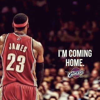 Illustration for article titled LeBron James To Sign With Cleveland: "It's Time To Get To Work"